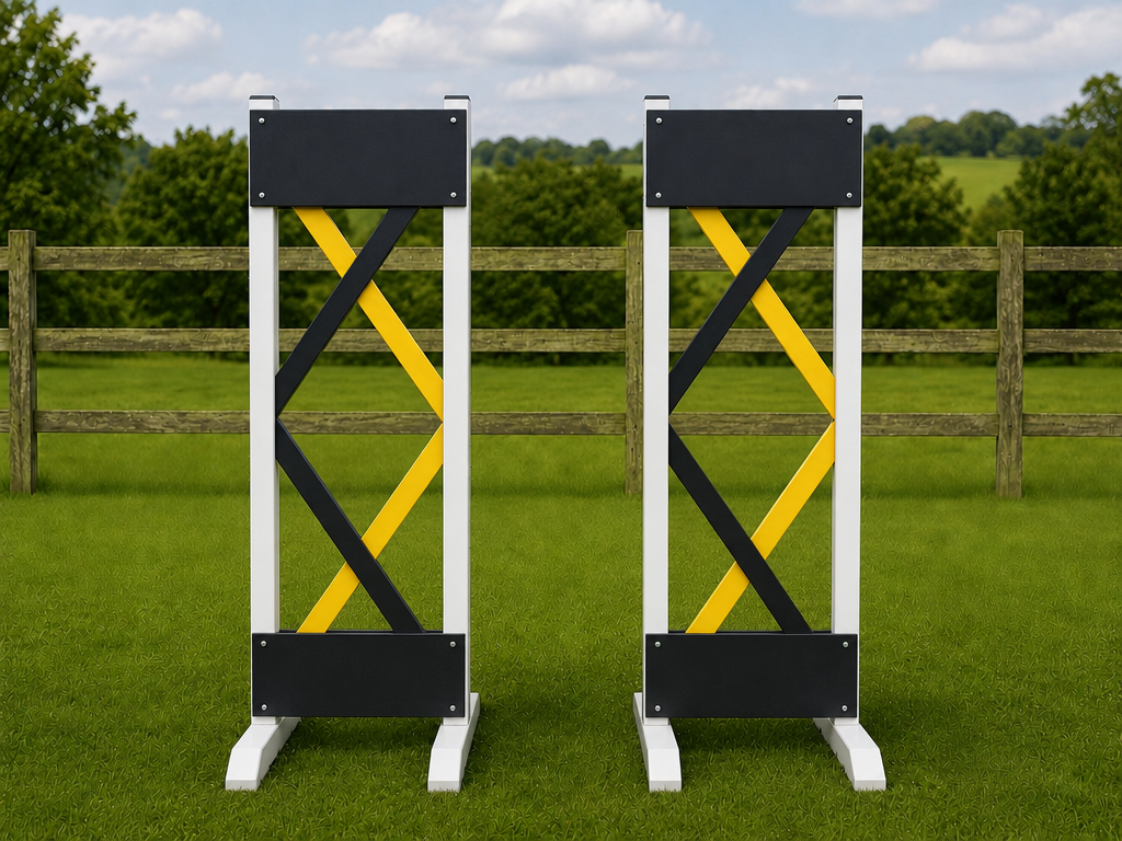 White Roadworks — pair of aluminium jump wings