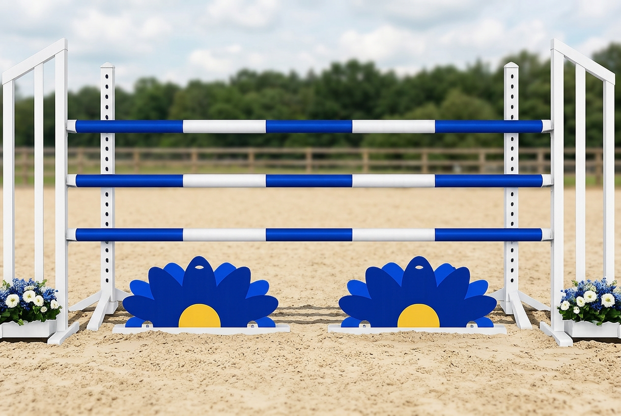 Flower Fillers — Blue Flower Fillers shown as a pair