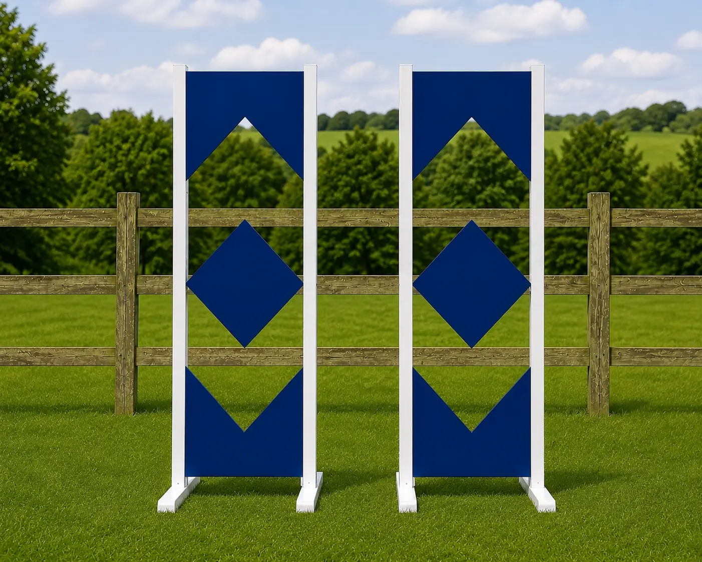 ProHorseJumps gallery — Diamond design wings